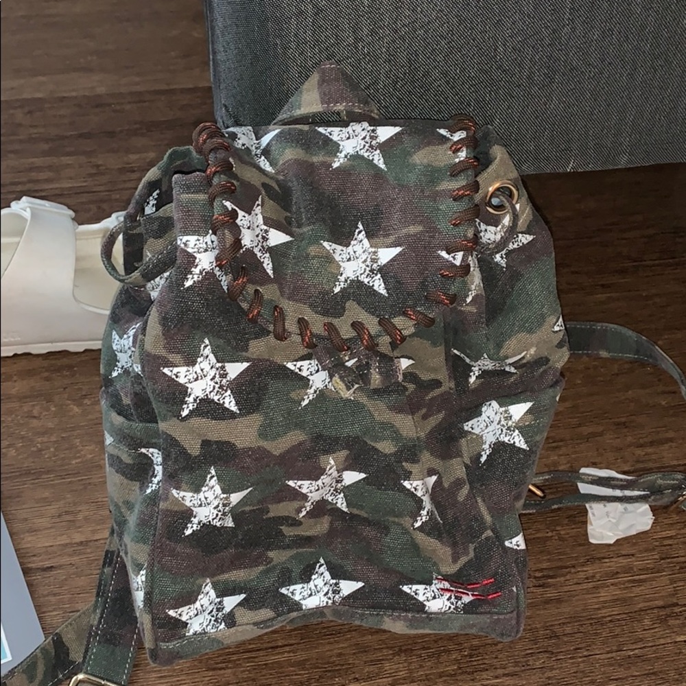 PEACE LOVE WORLD MINI BACKPACK